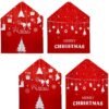 550x567-89.jpg Unyqoos® Set van 4 feestelijke stoelhoezen voor een sfeervolle kersttafel