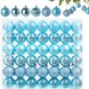 550x567-91.jpg Unyqoos® Set van 42 ijsblauwe mini-kerstballen met zes unieke designs
