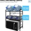 Unyqoos® Uittrekbare Keukenorganizer met Magnetronhouder en Veelzijdige Opslagoplossing