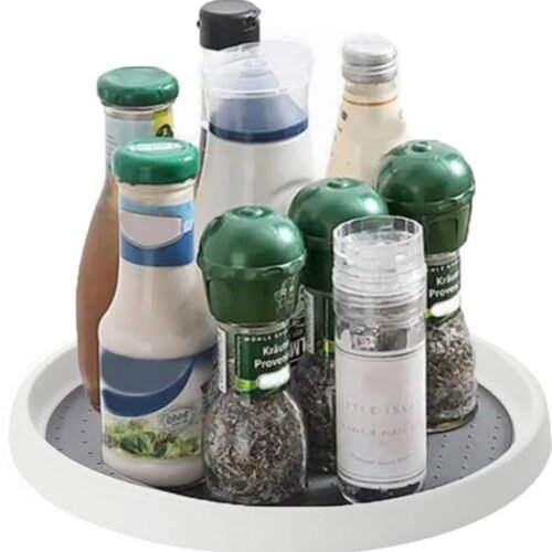 550x567-99.jpg Unyqoos® Ronde draaiplateau voor kruiden en specerijen met antislip en 360 graden rotatie