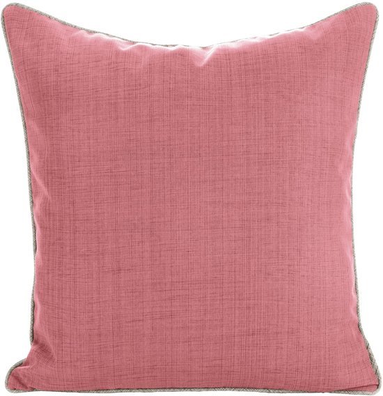 Unyqoos® Waterafstotende kussenhoes voor buiten in levendige roze tint, 45 x 45 cm