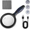 Unyqoos® Handige leesloep met LED-verlichting en USB-oplaadbare functie voor dagelijks gebruik