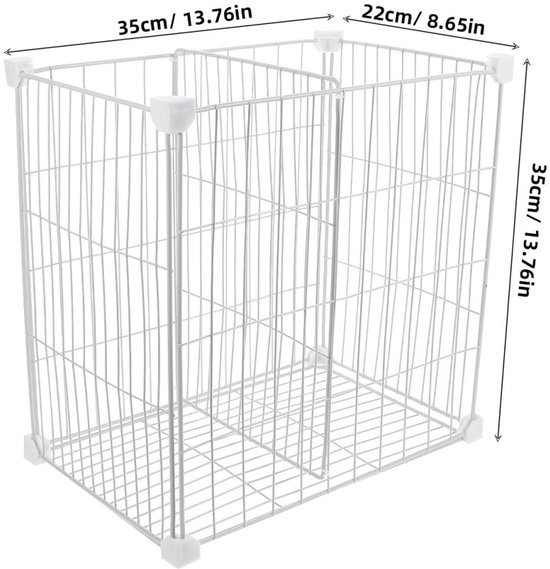 550x569-38.jpg Unyqoos® Ruime en veelzijdige vrieskast met praktische opbergmanden en scheidingsrek