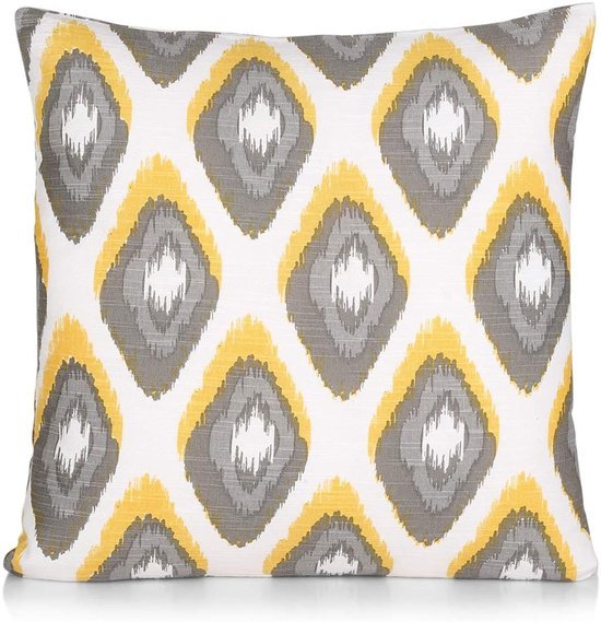 Unyqoos ® Set van 4 Luxe Decoratieve Kussenslopen van Katoen voor Stijlvolle Woonkamer en Slaapkamer