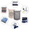 Unyqoos® Stijlvolle en Praktische Wasmand Set voor Efficiënt Wasbeheer en Opslag