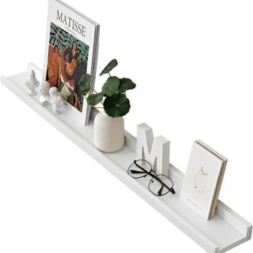 550x570-24.jpg Unyqoos® Stijlvol Zwevend Wandrek van Eikenhout voor Decoraties en Fotolijsten