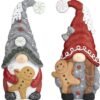 550x570-25.jpg Unyqoos® Set van twee decoratieve kabouters met peperkoek voor binnen en buiten