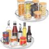 550x570-37.jpg Unyqoos® Set van twee draaiplateaus voor keuken en koelkast met antislip en 360 graden rotatie