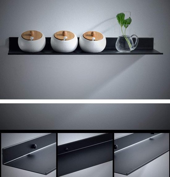 550x571-28.jpg Unyqoos® Wandgemonteerd zwevend metalen rek voor badkamer met ruimtebesparing