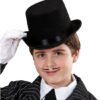 550x571-34.jpg Unyqoos® Stijlvolle zwarte cilinderhoed voor kinderen voor feestelijke kostuums