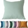 550x571-45.jpg Unyqoos® Mintgroen katoenen kussensloop voor comfortabel en koel slapen