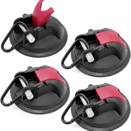 550x571-47.jpg Unyqoos® Set van vier zuignappen met D-haak voor veelzijdig gebruik op gladde oppervlakken