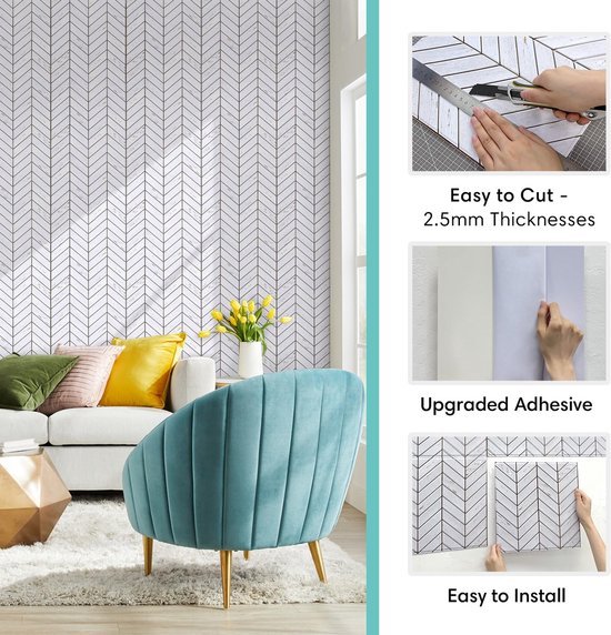 550x572-35.jpg Unyqoos® Zelfklevende 3D-wandpanelen met houtlook voor stijlvolle wanddecoratie