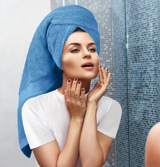 Unyqoos® Tijdloze Luxe 8-delige Set Badkamerhanddoeken van Hoogwaardige Kwaliteit