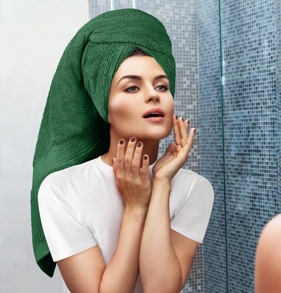 Unyqoos® Luxueuze 8-delige Handdoekenset van Hoogwaardig Katoen voor Spa, Fitness en Thuisgebruik