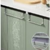 550x572-58.jpg Unyqoos® Set van twee elegante roestvrijstalen handdoekhouders voor keuken en badkamer