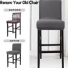 550x572-60.jpg Unyqoos® Set van 2 elastische en wasbare stoelhoezen voor eetkamerstoelen