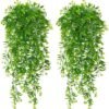 550x573-50.jpg Unyqoos® Set van vier levensechte hangplanten voor binnen en buiten decoratie