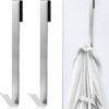 550x573-76.jpg Unyqoos® Set van twee roestvrijstalen douchedeurhaken voor handdoeken en accessoires