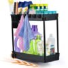 Unyqoos® Veelzijdige Onderkast Organisator Met Wielen En Accessoires Voor Keuken En Badkamer Opslag