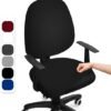 Unyqoos® Elastische en Wasbare Bureaustoelhoes voor Bescherming en Verfraaiing