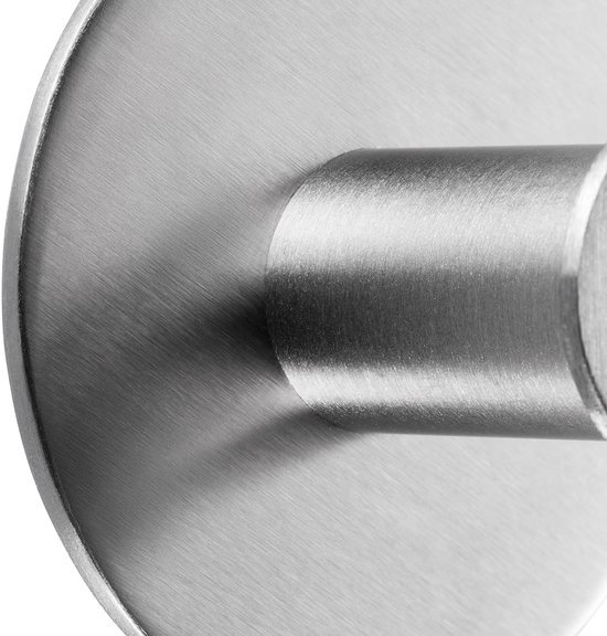 Unyqoos® Zelfklevende roestvrijstalen haken voor badkamer en keuken zonder boren