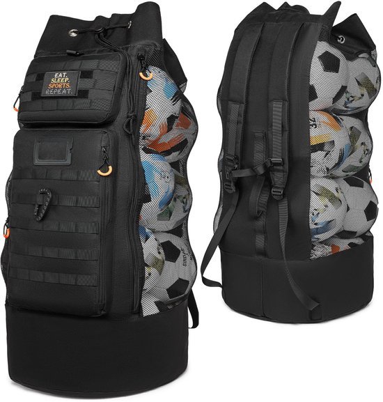 Unyqoos® Ruime en veelzijdige sporttas voor ballen met verstelbare schouderriemen Unyqoos® Ruime en veelzijdige sporttas voor ballen met verstelbare schouderriemen