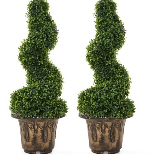 550x577-33.jpg Unyqoos® Set van twee decoratieve kunstplanten van 80 cm voor binnen en buiten