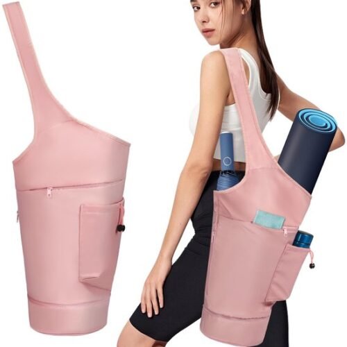 550x578-17.jpg Unyqoos® Multifunctionele Yoga- en Sporttas met Verstelbare Schouderbanden en Waterdicht Compartiment