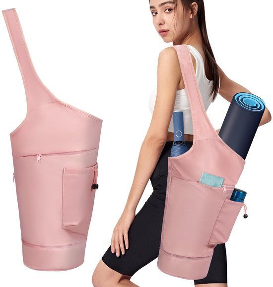 550x578-17.jpg Unyqoos® Multifunctionele Yoga- en Sporttas met Verstelbare Schouderbanden en Waterdicht Compartiment