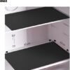 550x578-28.jpg Unyqoos® Set van 12 snijbare en wasbare zwarte matten voor koelkast en lades
