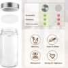 Unyqoos® Draaibaar kruidenrek met 12 glazen potjes en accessoires voor keukenorganisatie