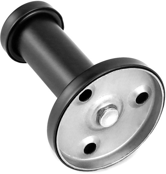 550x578-39.jpg Unyqoos® Set van 8 roestvrijstalen zwarte haken voor veelzijdig gebruik in huis