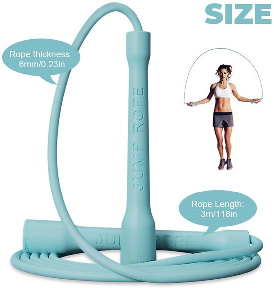 550x579-6.jpg Unyqoos® Verstelbaar en Roterend Springtouw voor Efficiënt Thuis- en Buitenfitness