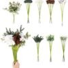550x580-12.jpg Unyqoos® Set van 70 kunsttakken en bloemen voor creatieve decoratie en evenementen