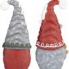 550x580-20.jpg Unyqoos® Set van twee decoratieve kabouters met peperkoek voor binnen en buiten