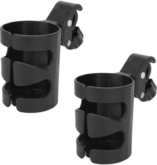 Unyqoos® Universele en verstelbare bekerhouders voor kinderwagen, fiets en mountainbike