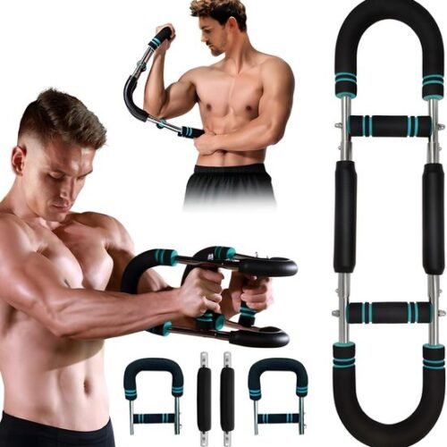 550x580-7.jpg Unyqoos® Verstelbare arm- en borsttrainer met draagbare veerweerstand voor thuis en onderweg