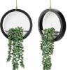 550x581-11.jpg Unyqoos® Set van twee decoratieve kunstplanten voor binnen en buiten met parelsnoer