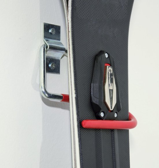 550x581-25.jpg Unyqoos® Universele wandhouder set van 2 voor ski's en gereedschap met rubberen bescherming