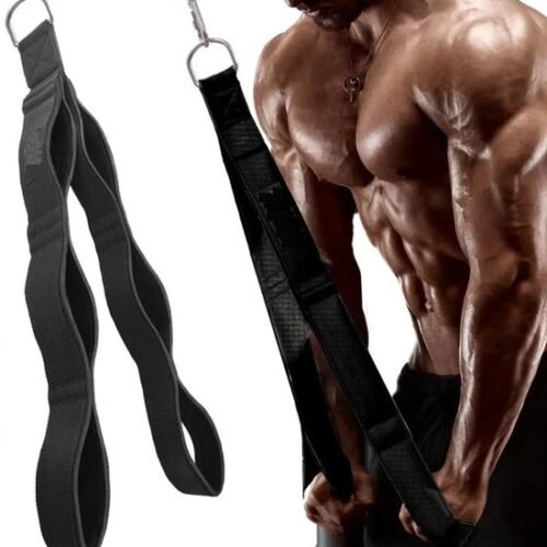 Unyqoos® Verstelbaar trainingskoord voor fitness en bodybuilding met extra grip