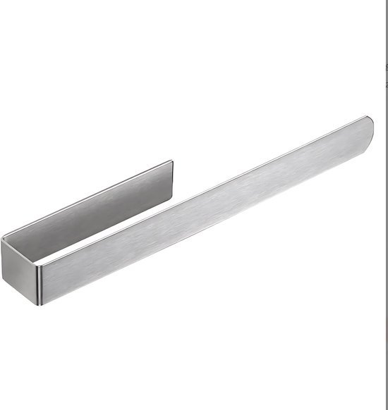 Unyqoos® Zelfklevende handdoekhouder van roestvrij staal zonder boren voor badkamer en keuken