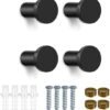 550x582-35.jpg Unyqoos® Zwarte Stijlvolle Wandhaken Set van 4 voor Kleding en Accessoires in Keuken en Slaapkamer