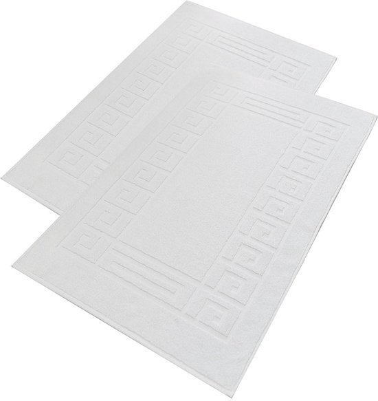 550x583-10.jpg Unyqoos® Luxe tweedelige badmatset van katoen voor comfort en stijl in de badkamer