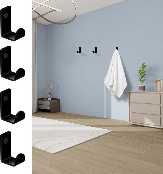 550x584-33.jpg Unyqoos® Set van 15 stevige metalen wandhaken voor diverse toepassingen in huis