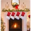 550x586-20.jpg Unyqoos® Set van 2 kleurrijke kerstkousen voor decoratie en cadeaus