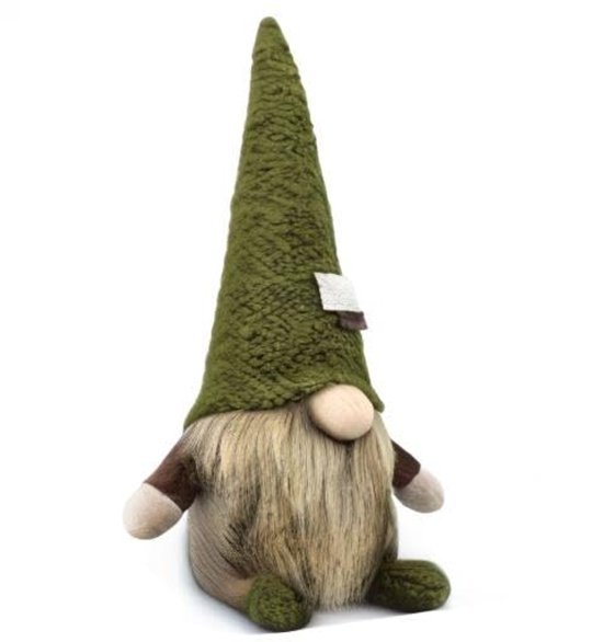Unyqoos® Gezellige handgemaakte kerstgnome voor sfeervolle feestdecoratie