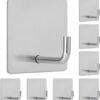 550x586-32.jpg Unyqoos® Set van 8 zelfklevende roestvrijstalen haken voor badkamer en keuken
