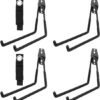 550x586-33.jpg Unyqoos® Sterke wandhaken set van vier voor garage en tuinopslag