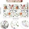 550x586-9.jpg Unyqoos® Zelfklevend bloemenbehang met kleurrijke vlinders voor kinderkamer en woonkamer